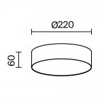 Потолочный светильник Maytoni C032CL-24W3K-RD-MG Zon