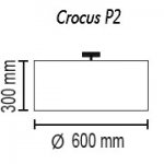 Потолочный светильник Crocus Glade P2 01 05g