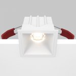 Встраиваемый светильник Maytoni DL043-01-10W3K-SQ-W Alfa LED