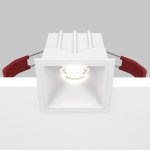 Встраиваемый светильник Maytoni DL043-01-10W4K-SQ-W Alfa LED