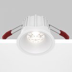 Встраиваемый светильник Maytoni DL043-01-15W4K-RD-W Alfa LED