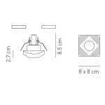 Встраиваемый светильник Axo Light FA MENCAR G9 Axo