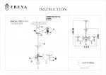 Люстра Freya FR2014-PL-05-BZ Shell