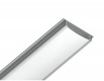 Алюминиевый профиль накладной гибкий 18*4 для светодиодной ленты до 15мм Ambrella GP1600AL GP