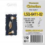 Светильник поворотный спот Lussole LSQ-6411-02 CISTERINO