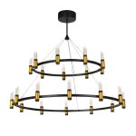 Люстра Delight MD18001040-21A black/gold