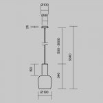 Подвесной светильник Maytoni MOD414PL-L7G3K Smart Casual