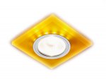 Светильник точечный Ambrella S215 WH/CH/YL матовый/хром/MR16+3W(LED YELLOW) COMPO SPOT