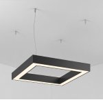 Светильник  SECTION
SQUARE  (Сторона 520мм)х4 Профиль 35х35 LED 55W Estetta SECTIONSQUARE-52х35-55-WH-NW