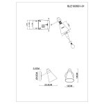 Светильник настенный бра St luce SLE103501-01 BIANE