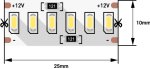 Лента светодиодная SWG SWG4240 SWG4240-12-24-W-M