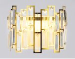 Настенный светильник бра Ambrella TR5055 GD/WH/CL золото/белый/прозрачный E14/2 max 40W 250*200*140 TRADITIONAL