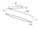 Светильник UF UF034-40 DesignLed UF034-40-WH-NW