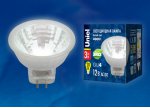 Лампа светодиодная Uniel LED-MR11-3W/NW/GU4 GLZ21TR