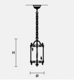 Подвесной светильник Masiero OTTOCENTO VE 1066 S3