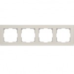 Рамка на 4 поста (слоновая кость) Werkel WL04-Frame-04-ivory