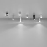 Накладной акцентный светодиодный светильник DLR021 9W 4200K белый матовый Elektrostandard