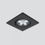 Встраиваемый точечный светильник 15273/LED 5W 4200K черный Elektrostandard