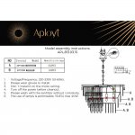 Люстра подвесная Aployt APL.813.03.15 Mariz