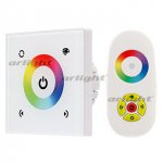 Панель Sens LN-082-RGB White (RF,12-24V, 144-288W) Arlight 17958