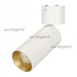 Светильник SP-POLO-SURFACE-FLAP-R65-8W Day4000 (WH-GD, 40 deg) (Arlight, IP20 Металл, 3 года) Arlight 27529