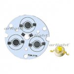 Плата D44-3E MONO Emitter (3x LED, 724-114) Arlight 27722