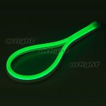 Образец Гибкий неон ARL-CF2835-Classic-220V Green (26x15mm)-1m Arlight 25667