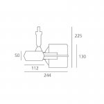 Спот Artemide L231200 Oto