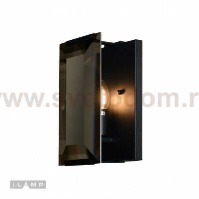 Настенный светильник iLamp Panorama 10090/1W Черный