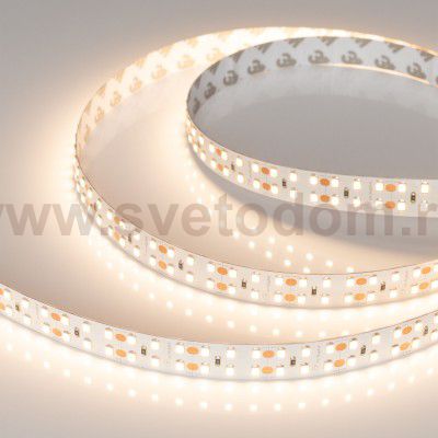 024075(2) Светодиодная лента RT-A240-15mm 24V Warm3000 (19.2 W/m, IP20, 2835, 5m) (Arlight, Открытый)