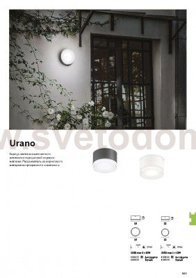 Ideal Lux URANO PL1 BIG BIANCO