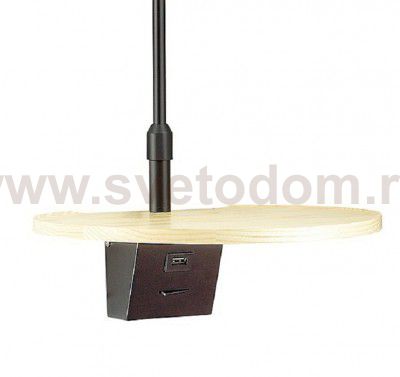 Настенный светильник - полка с подсветкой / USB Odeon light 4163/6WL SVEN