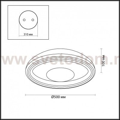 Светильник потолочный Odeon light 4623/48CL BENSO