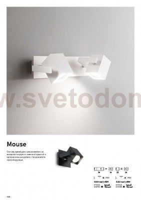 Ideal Lux MOUSE AP2 BIANCO