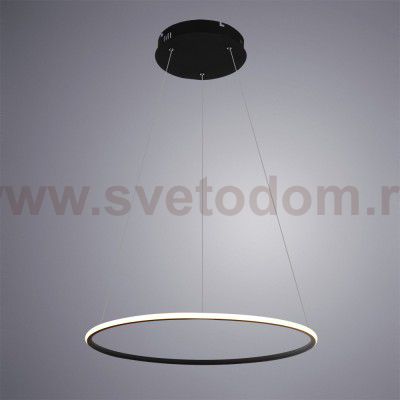 Светильник светодиодное кольцо 36W Arte Lamp A2500SP-1BK Rapid