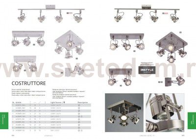 Светильник настенный Arte lamp A4300AP-2WH Costruttore