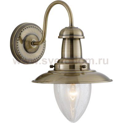 Светильник настенный бра в морском стиле Arte Lamp A5518AP-1AB Fisherman