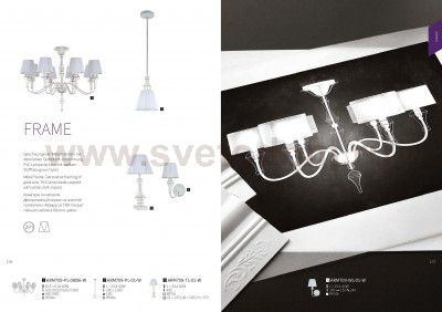 Светильник бра Maytoni ARM709-WL-01-W Frame