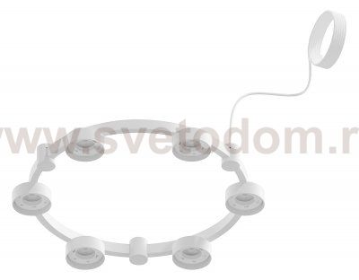 Корпус светильника Techno Ring подвесной для насадок D85 Ambrella C9231 C