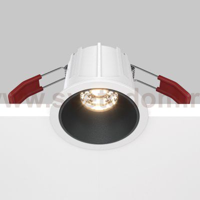 Встраиваемый светильник Maytoni DL043-01-10W3K-RD-WB Alfa LED