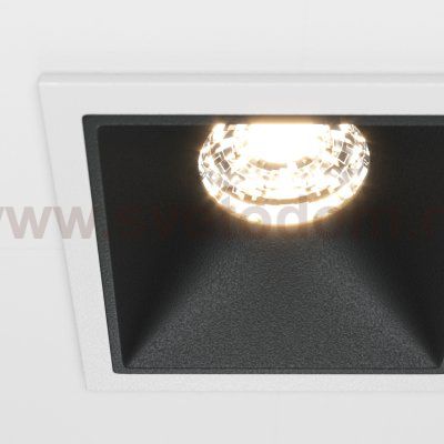 Встраиваемый светильник Maytoni DL043-01-10W3K-SQ-WB Alfa LED