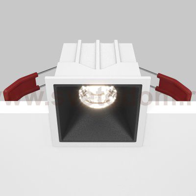 Встраиваемый светильник Maytoni DL043-01-10W4K-SQ-WB Alfa LED