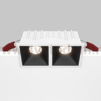 Встраиваемый светильник Maytoni DL043-02-10W4K-SQ-WB Alfa LED
