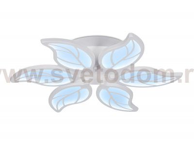 Люстра потолочная Ambrella FA459/6 WH белый 90W 560*480*80 (ПДУ РАДИО 2.4) ACRYLICA