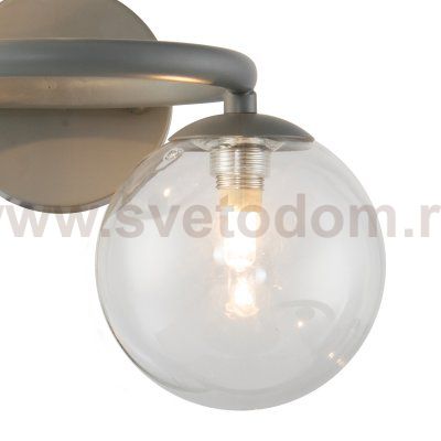 Настенный светильник Delight KG1202W-2 grey/clear