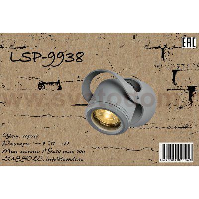 Светильник Lussole Lussole Loft LSP-9938