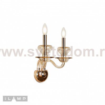 Настенный светильник iLamp Mercury W9448-2 Gold