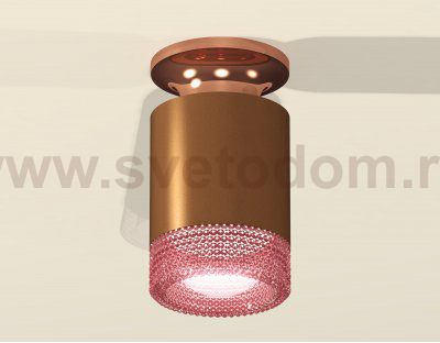Комплект накладного светильника с композитным хрусталем Ambrella XS6304151 XS
