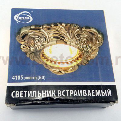 Точечный светильник Elektrostandard 4105 золото (GD)