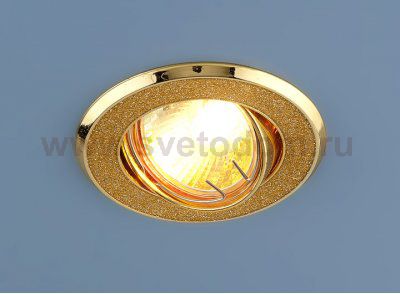 Точечный светильник Elektrostandard 611A GD/T (золото блеск/золото)